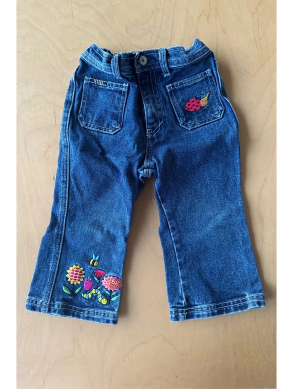 Y2k bugs girl jeans 2T
